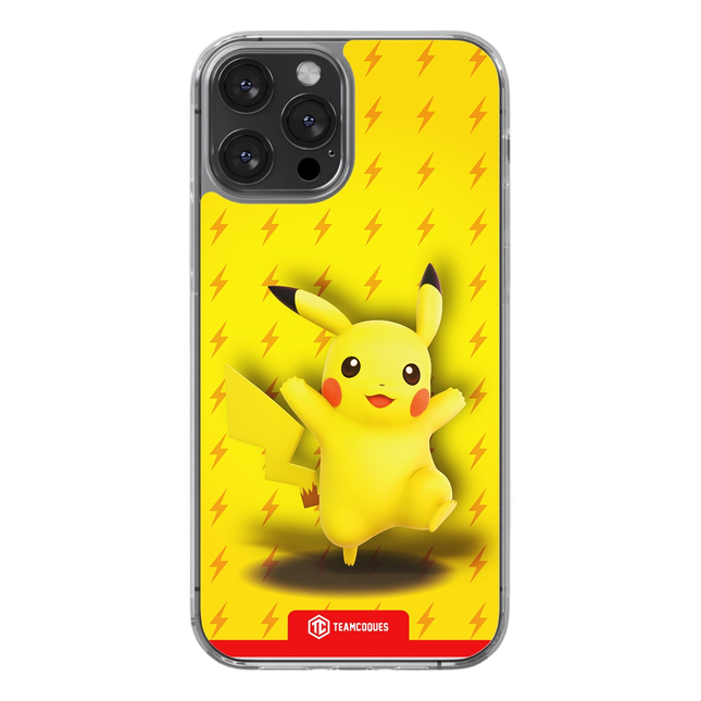 Coque design POKÉMON - PIKACHU - TEAMCOQUES