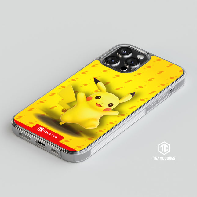 Coque design POKÉMON - PIKACHU - TEAMCOQUES