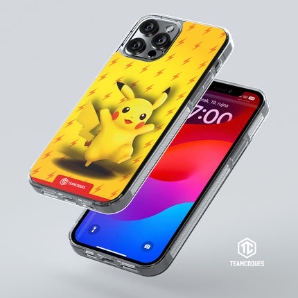 Coque design POKÉMON - PIKACHU - TEAMCOQUES
