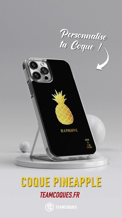 Vidéo Coque design PINEAPPLE ANANAS - TEAMCOQUES x GATOO