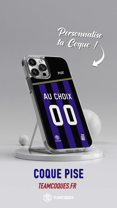 Vidéo Coque foot PISE personnalisable - TEAMCOQUES