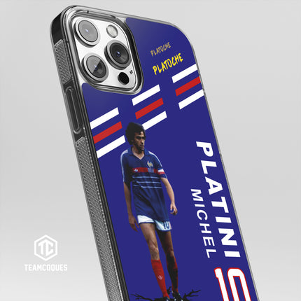Coque joueur MICHEL PLATINI EQUIPE DE FRANCE EDF - TEAMCOQUES