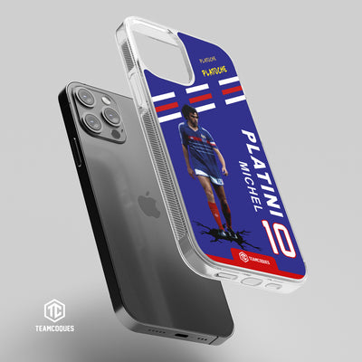 Coque joueur MICHEL PLATINI EQUIPE DE FRANCE EDF - TEAMCOQUES