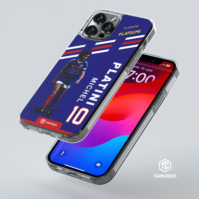 Coque joueur MICHEL PLATINI EQUIPE DE FRANCE EDF - TEAMCOQUES