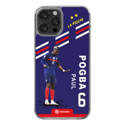 Coque joueur PAUL POGBA EQUIPE DE FRANCE EDF - TEAMCOQUES