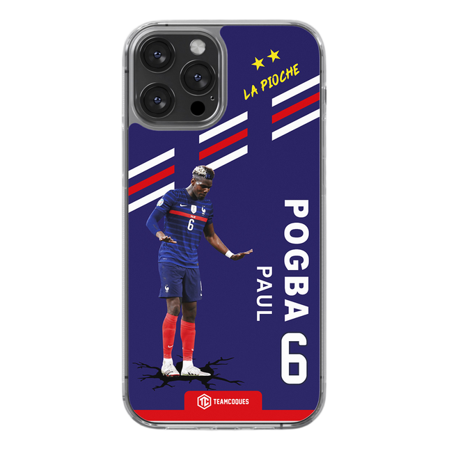 Coque joueur PAUL POGBA EQUIPE DE FRANCE EDF - TEAMCOQUES