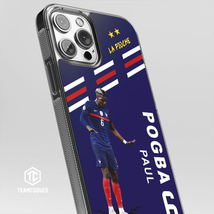 Coque joueur PAUL POGBA EQUIPE DE FRANCE EDF - TEAMCOQUES
