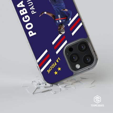 Coque joueur PAUL POGBA EQUIPE DE FRANCE EDF - TEAMCOQUES