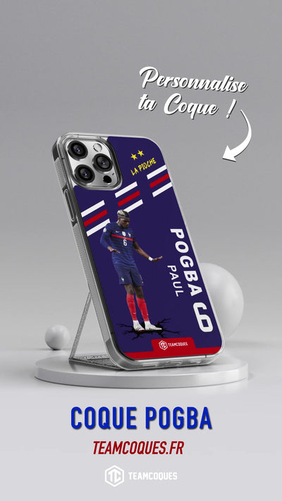 Vidéo Coque joueur PAUL POGBA EQUIPE DE FRANCE EDF - TEAMCOQUES