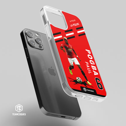 Coque joueur PAUL POGBA MANCHESTER UNITED - TEAMCOQUES