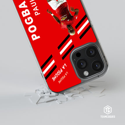 Coque joueur PAUL POGBA MANCHESTER UNITED - TEAMCOQUES