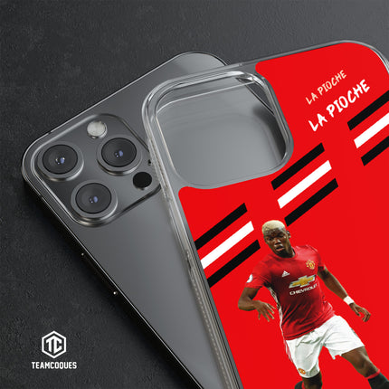 Coque joueur PAUL POGBA MANCHESTER UNITED - TEAMCOQUES