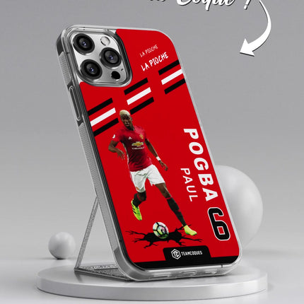 Vidéo Coque joueur PAUL POGBA MANCHESTER UNITED - TEAMCOQUES