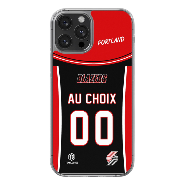 Coque basket NBA PORTLAND TRAIL BLAZERS personnalisable - TEAMCOQUES