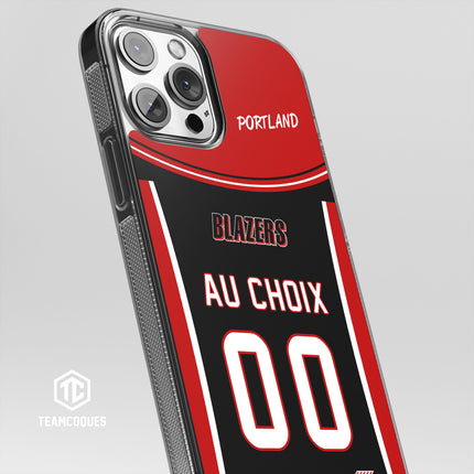 Coque basket NBA PORTLAND TRAIL BLAZERS personnalisable - TEAMCOQUES