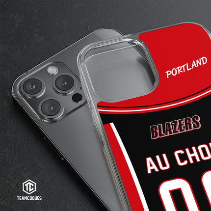 Coque basket NBA PORTLAND TRAIL BLAZERS personnalisable - TEAMCOQUES