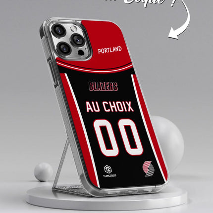 Vidéo Coque basket NBA PORTLAND TRAIL BLAZERS personnalisable - TEAMCOQUES