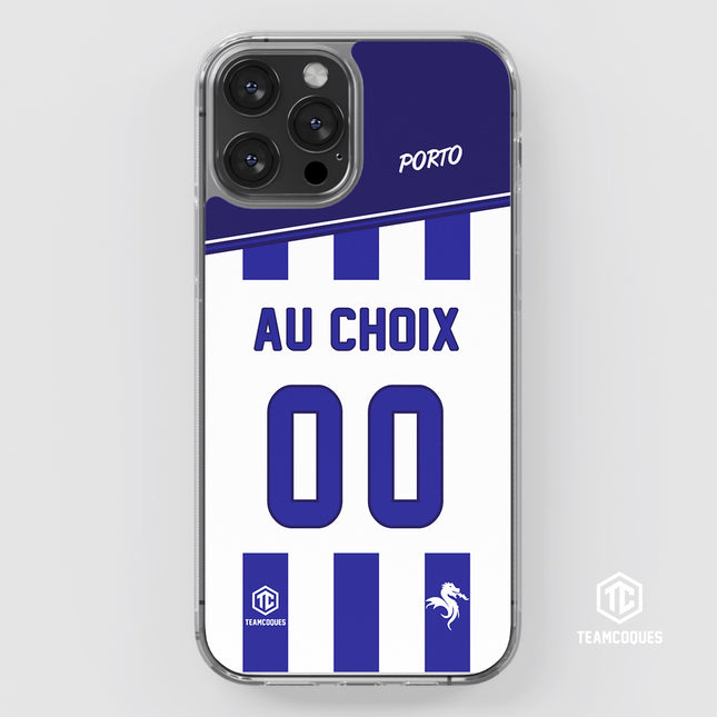 Coque foot PORTO personnalisable - TEAMCOQUES