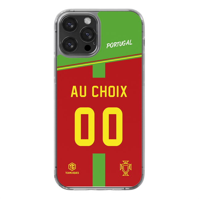 Coque foot PORTUGAL personnalisable - TEAMCOQUES