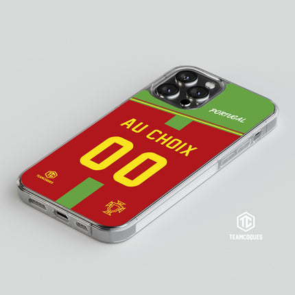 Coque foot PORTUGAL personnalisable - TEAMCOQUES