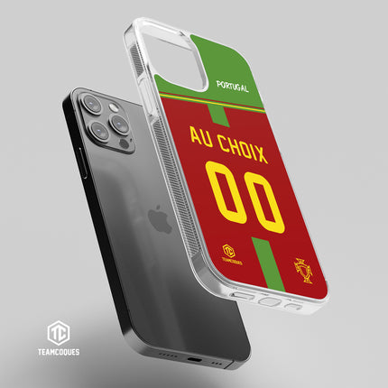 Coque foot PORTUGAL personnalisable - TEAMCOQUES
