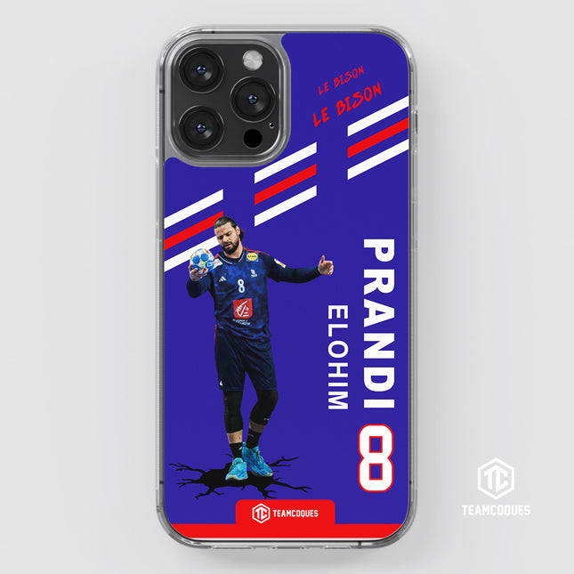 Coque joueur ELOHIM PRANDI FRANCE HANDBALL - TEAMCOQUES