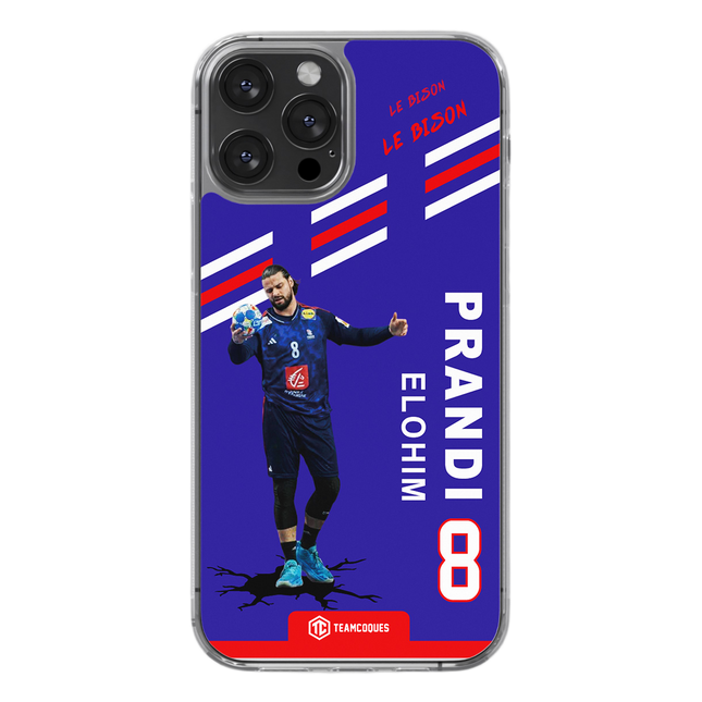 Coque joueur ELOHIM PRANDI FRANCE HANDBALL - TEAMCOQUES