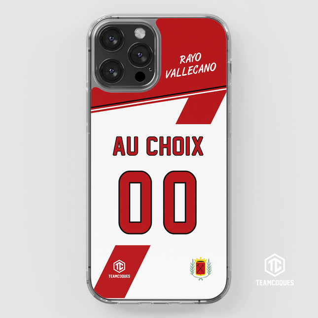 Coque foot RAYO VALLECANO personnalisable - TEAMCOQUES
