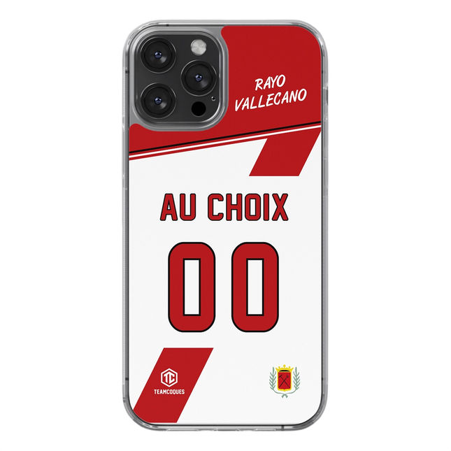 Coque foot RAYO VALLECANO personnalisable - TEAMCOQUES