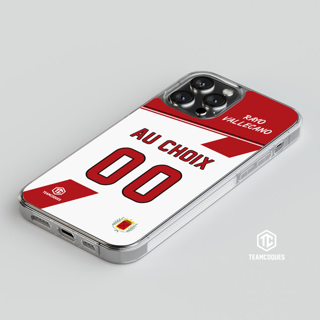 Coque foot RAYO VALLECANO personnalisable - TEAMCOQUES