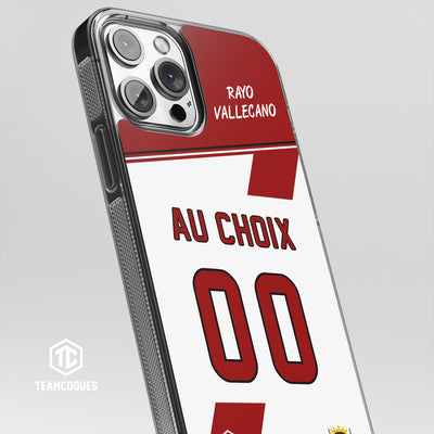 Coque foot RAYO VALLECANO personnalisable - TEAMCOQUES