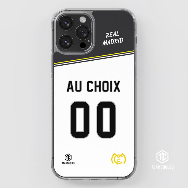Coque foot REAL MADRID personnalisable - TEAMCOQUES