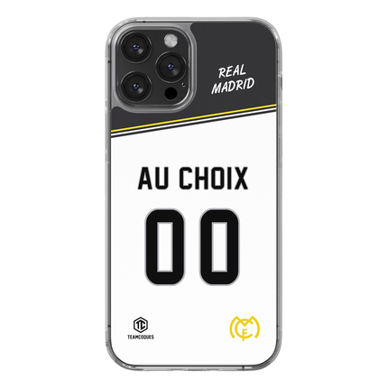 Coque foot REAL MADRID personnalisable - TEAMCOQUES