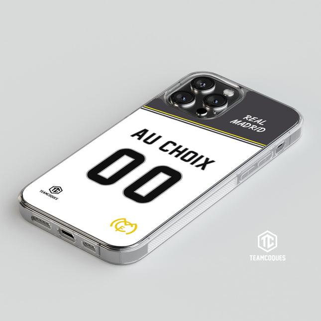Coque foot REAL MADRID personnalisable - TEAMCOQUES