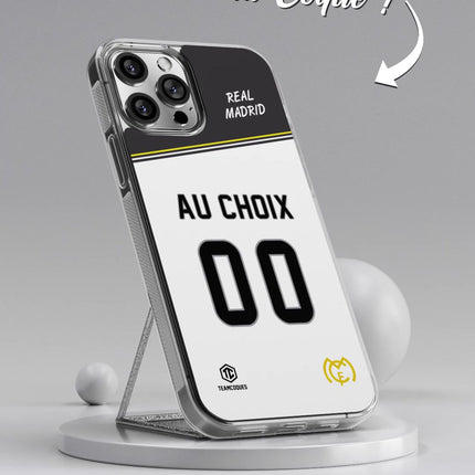Vidéo Coque foot REAL MADRID personnalisable - TEAMCOQUES