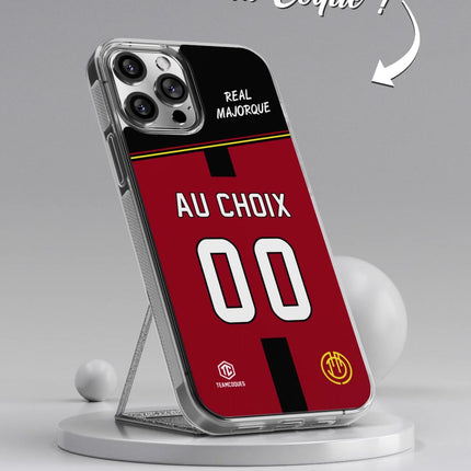 Vidéo Coque foot REAL MAJORQUE personnalisable - TEAMCOQUES