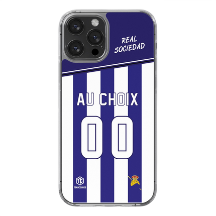 Coque foot REAL SOCIEDAD personnalisable - TEAMCOQUES