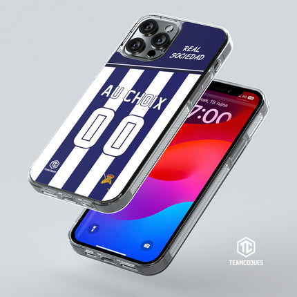 Coque foot REAL SOCIEDAD personnalisable - TEAMCOQUES