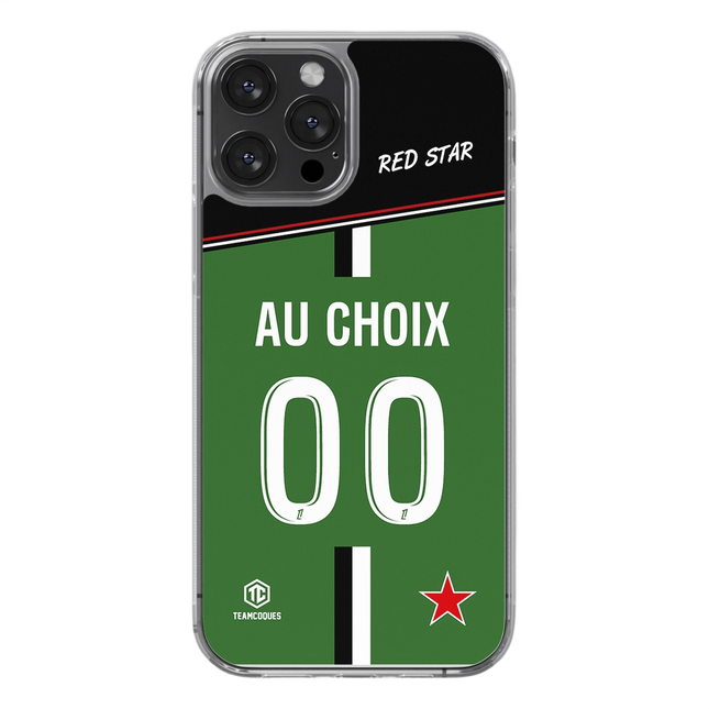 Coque foot RED STAR personnalisable - TEAMCOQUES