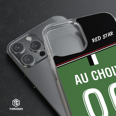 Coque foot RED STAR personnalisable - TEAMCOQUES