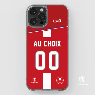 Coque foot REIMS STADE personnalisable - TEAMCOQUES
