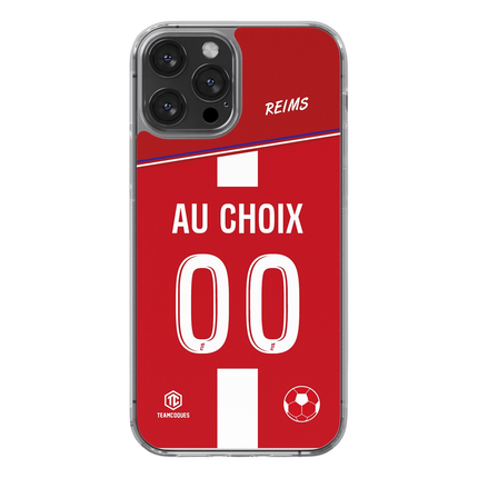 Coque foot REIMS STADE personnalisable - TEAMCOQUES