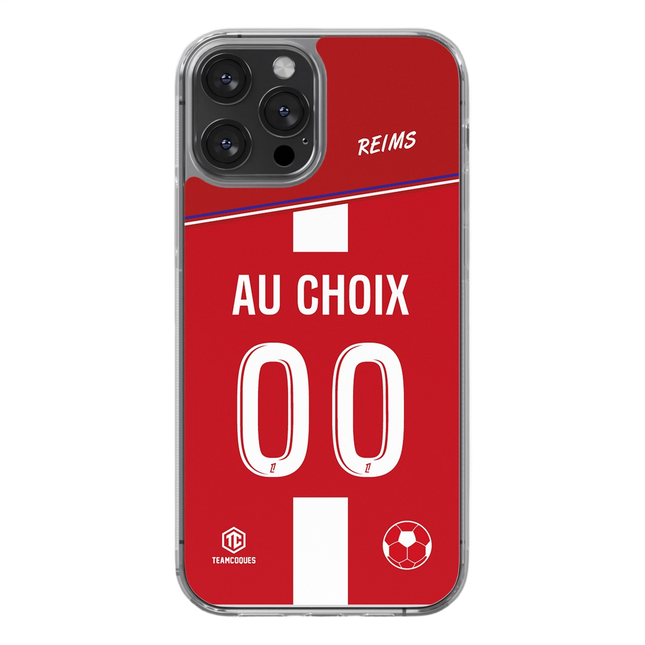 Coque foot REIMS STADE personnalisable - TEAMCOQUES