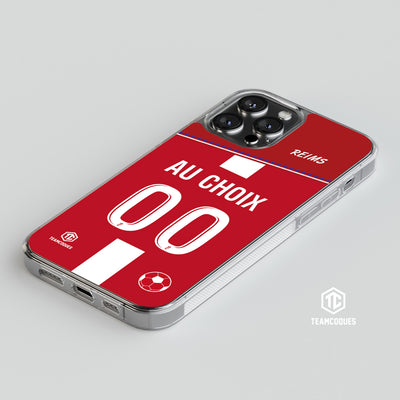 Coque foot REIMS STADE personnalisable - TEAMCOQUES