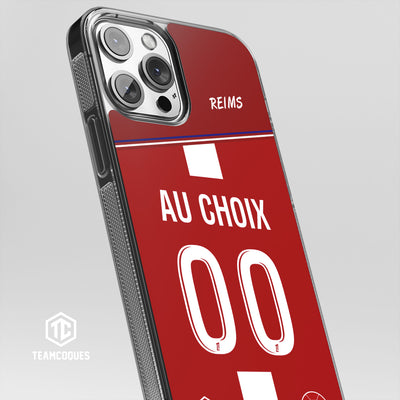 Coque foot REIMS STADE personnalisable - TEAMCOQUES