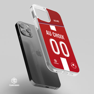 Coque foot REIMS STADE personnalisable - TEAMCOQUES