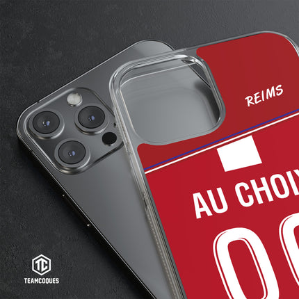 Coque foot REIMS STADE personnalisable - TEAMCOQUES