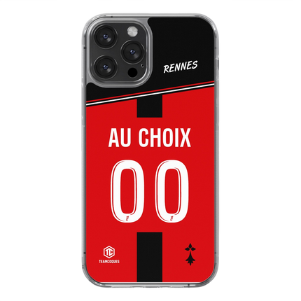 Coque foot RENNES personnalisable - TEAMCOQUES