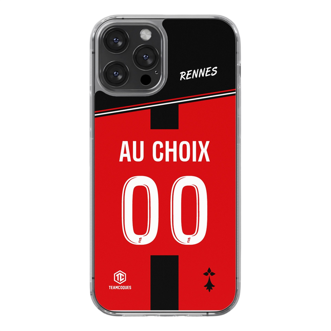 Coque foot RENNES personnalisable - TEAMCOQUES