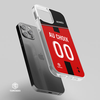 Coque foot RENNES personnalisable - TEAMCOQUES